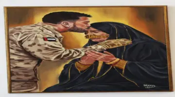 «نبض الوطن».. 50 عملاً فنياً يشع محبة ووفاءً للإمارات